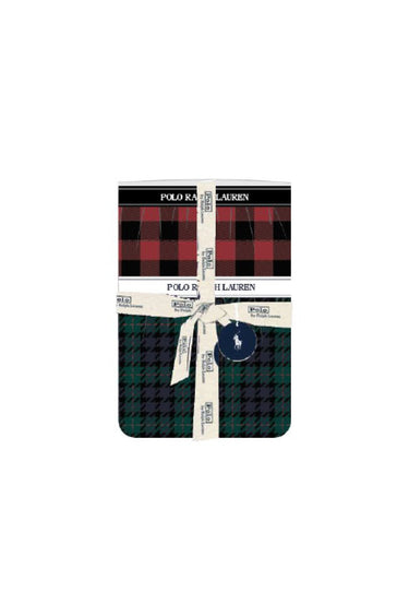 PLAID COTTON FLANNEL BOXER 2-PACK SET