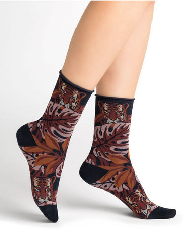 TIGER PRINT SOCKS