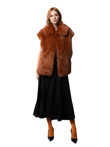 MIA FAUX FUR VEST