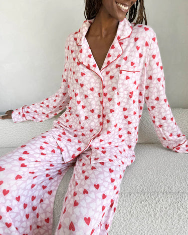 CANDY HEART PAJAMA SET