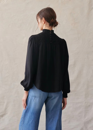 ESTELA SMOCKED BLOUSE