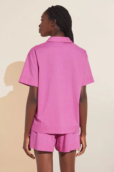 SANDWASHED 2 PIECE COTTON SHORT SET