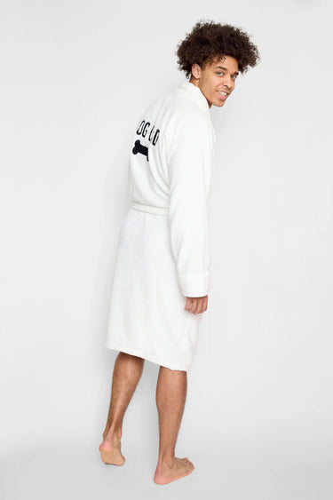 PLUSH DOG DAD ROBE