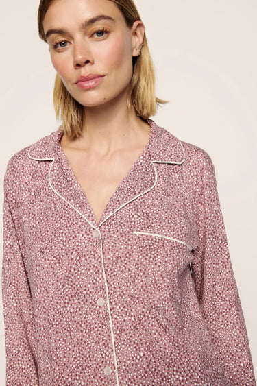 GISELE PRINTED TENCEL™ MODAL LONG PJ SET