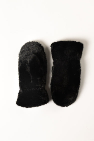 FAUX FUR LUXE MITTENS