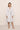 LINEN BLEND LONG SLEEVE ROBE
