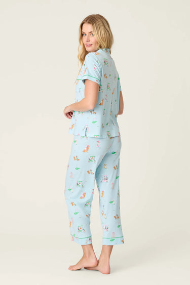 WHIMSY PUTTER PUP CROPPED PJ SET