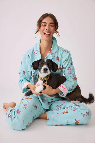 SPAW DAY FLANNEL PJ SET