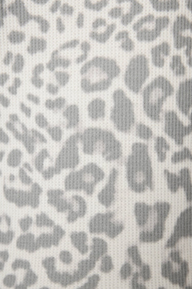 BOYFRIEND BOXER LEOPARD PRINT SHORTS SET