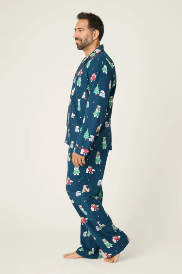 BEARLY AWAKE MENS FLANNEL PJ SET