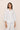 LINEN BLEND RELAXED QUARTER SLEEVE TOP