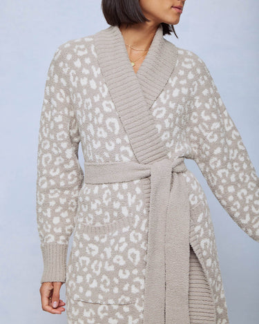 LEOPARD POMONA FUZZY ROBE