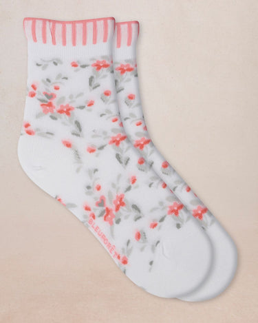 ADMIRAL LIBERTY PRINT SCOTTISH YARN ANKLE SOCKS