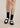 LONG SOCKS IN RIBBED LISLE YARN