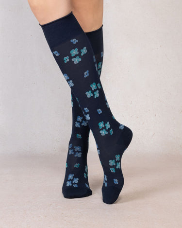 FLORAL KNEE HIGH SOCK