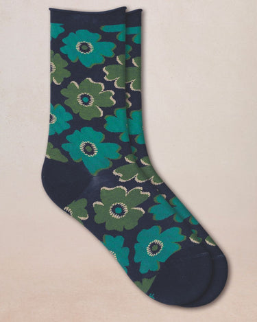 VELVETY PETUNIA SOCKS