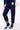 NAVY OAT BIA FUZZY YARN SOCKS