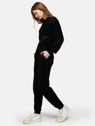 GLITTER HEART JOGGER