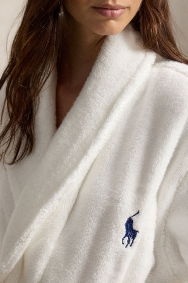 POLO BEAR SHORT COTTON ROBE
