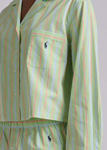 SUNDAY STRIPE SHORT PJ SET