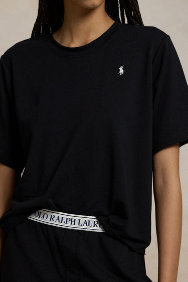 FRENCH TERRY SHORT-SLEEVE PAJAMA SET