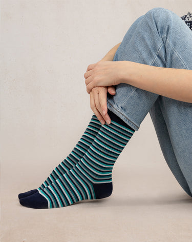 STRIPE PATTERN SOCK