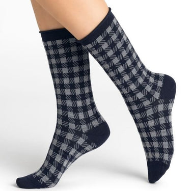 WOOL CHECKED SOCK