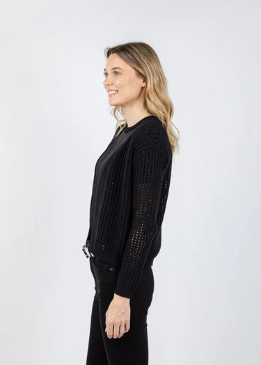 ASTRID SEQUIN CARDIGAN