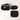 PACK OF 3 BOW PRINT COSMETIC BAGS
