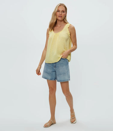 DEVON DOT GAUZE TANK