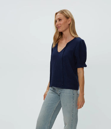 GENEVIEVE PUFF SLEEVE TOP