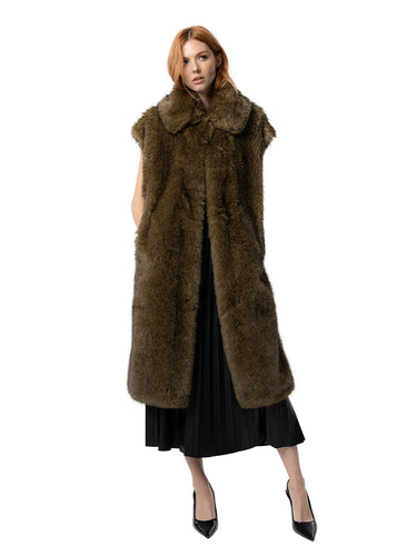 KIT FAUX FUR VEST