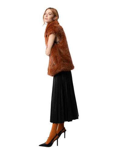MIA FAUX FUR VEST