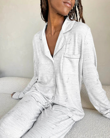 NEW YEARS FLORA PAJAMA SET