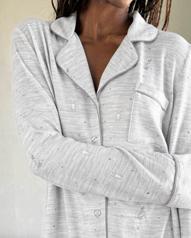 NEW YEARS FLORA PAJAMA SET