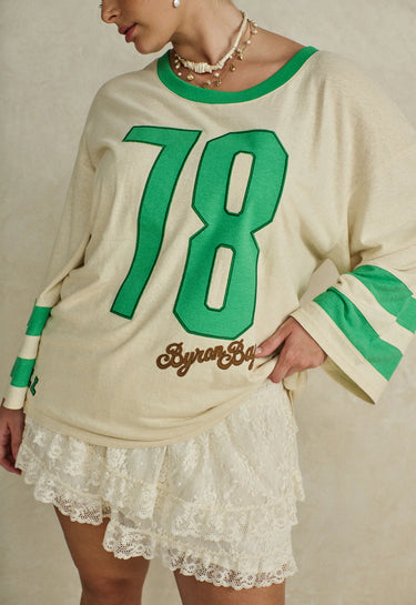 HOMECOMING LONG SLEEVE BIKER TEE