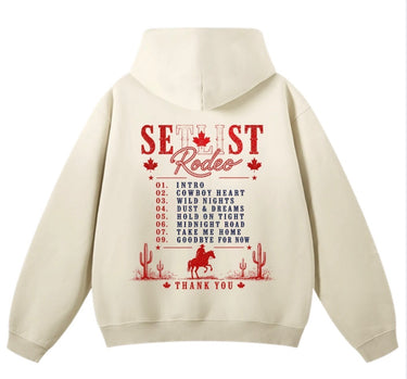CANADIAN SETLIST HOODIE