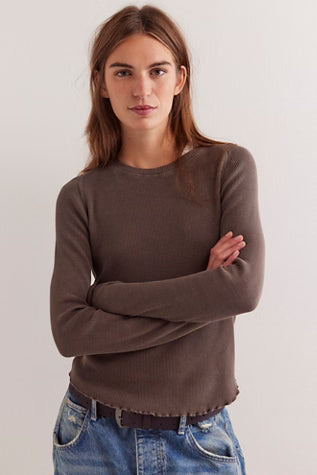 WE THE FREE EASY DOES IT LONG SLEEVE TEE
