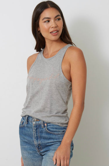 CHAMPAGNE DIET TANK TOP