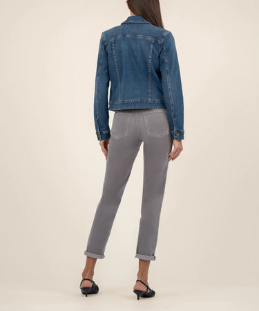 JULIA CROP DENIM JACKET
