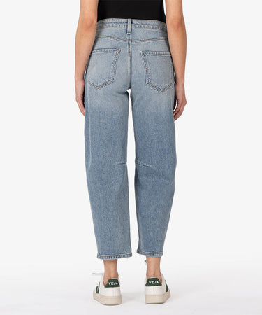 ASHLEY HIGH RISE SLOUCHY BARREL JEAN