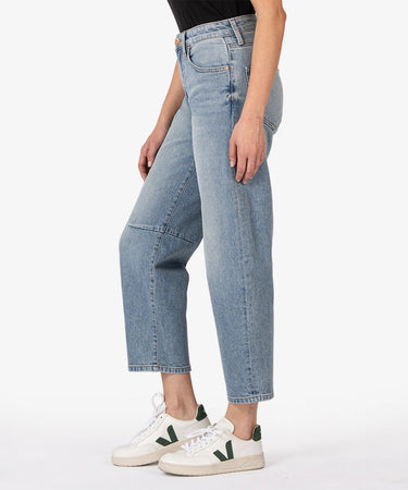 ASHLEY HIGH RISE SLOUCHY BARREL JEAN