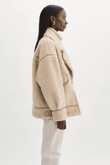 BADU OVERSIZED SHERPA JACKET