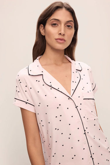 GISELE PRINTED SHORT PJ SET