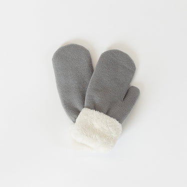TWO-TONE MITTENS