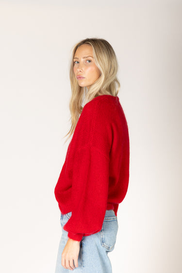 MOLLY MOHAIR OPEN CARDIGAN