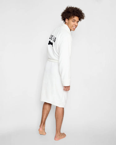 PLUSH DOG DAD ROBE