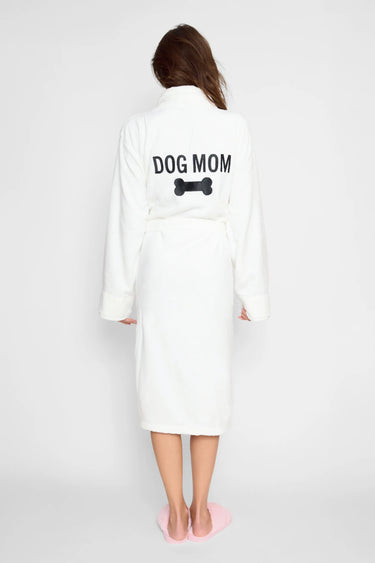 PLUSH DOG MOM ROBE