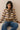 MULTI-COLOURED NECK TIE CARDIGAN