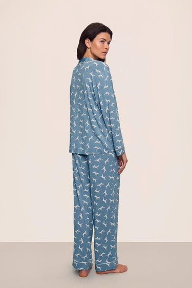 GISELE PRINTED TENCEL MODAL LONG PJ SET